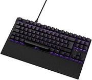 Clavier mécanique NZXT Function noir avec rétroéclairage violet et repose-poignet texturé
