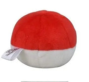 Peluche Pokémon Voltorbb pokéball rouge et blanche 15 cm coton doux