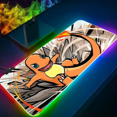 Tapis de Souris Gaming RGB Pokémon - Salamèche