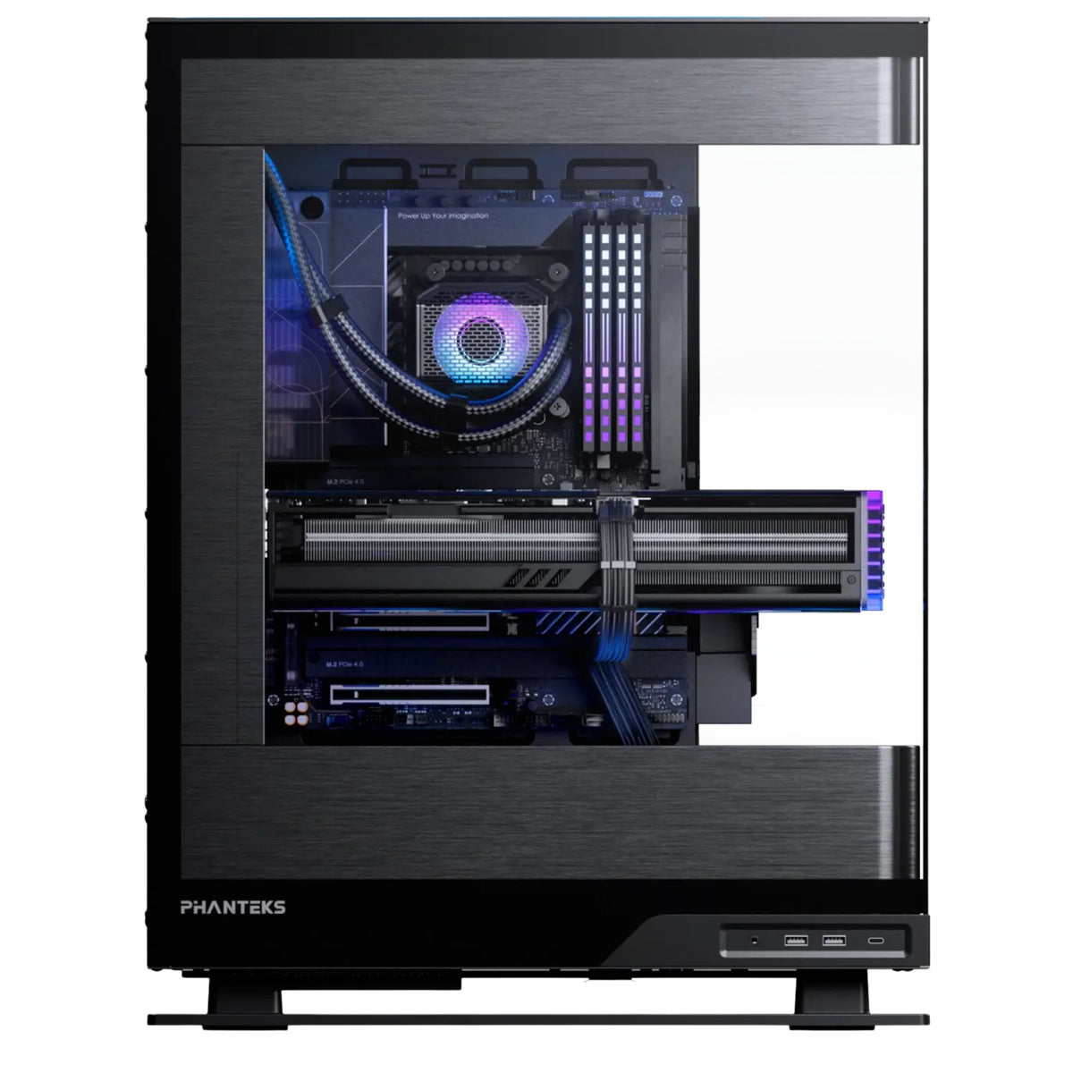 PC Gamer Streaming Pro x Phanteks Noir | Ryzen 7 9700X x RTX 5070 Ti image 1