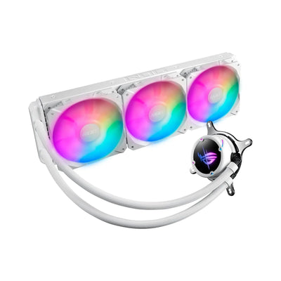 ASUS ROG Strix LC II 360 ARGB Blanc avec ventilateurs RGB blancs