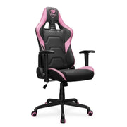 Fauteuil gaming Cougar Armor Elite noir et rose, design sporty cuir synthétique