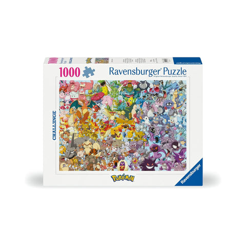 Puzzle Pokémon Challenge – 1000 Pièces — dans le même univers que Puzzle Star Wars The Mandalorian - 500 pièces