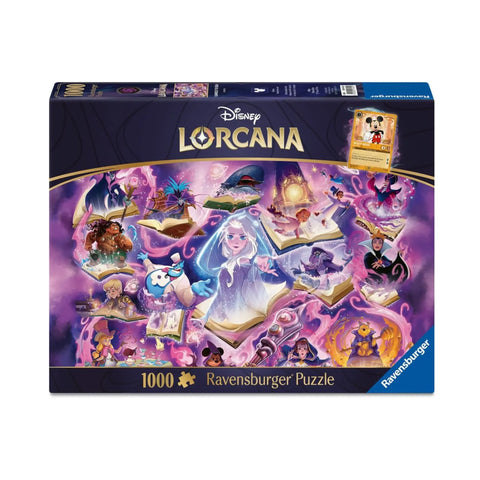 Puzzle Disney Lorcana - Amethyste — dans le même univers que Puzzle Pokémon Challenge – 1000 Pièces