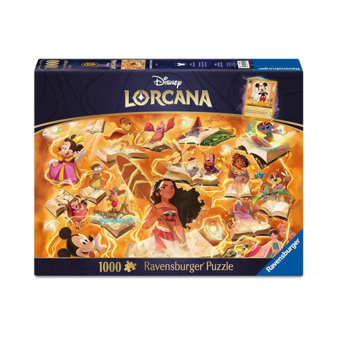 Puzzle Disney Lorcana - Ambre — dans le même univers que Puzzle Pokémon Challenge – 1000 Pièces