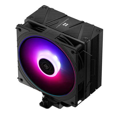 Ventirad Thermalright Assassin X120 EVO noir avec ventilateur RGB violet rose
