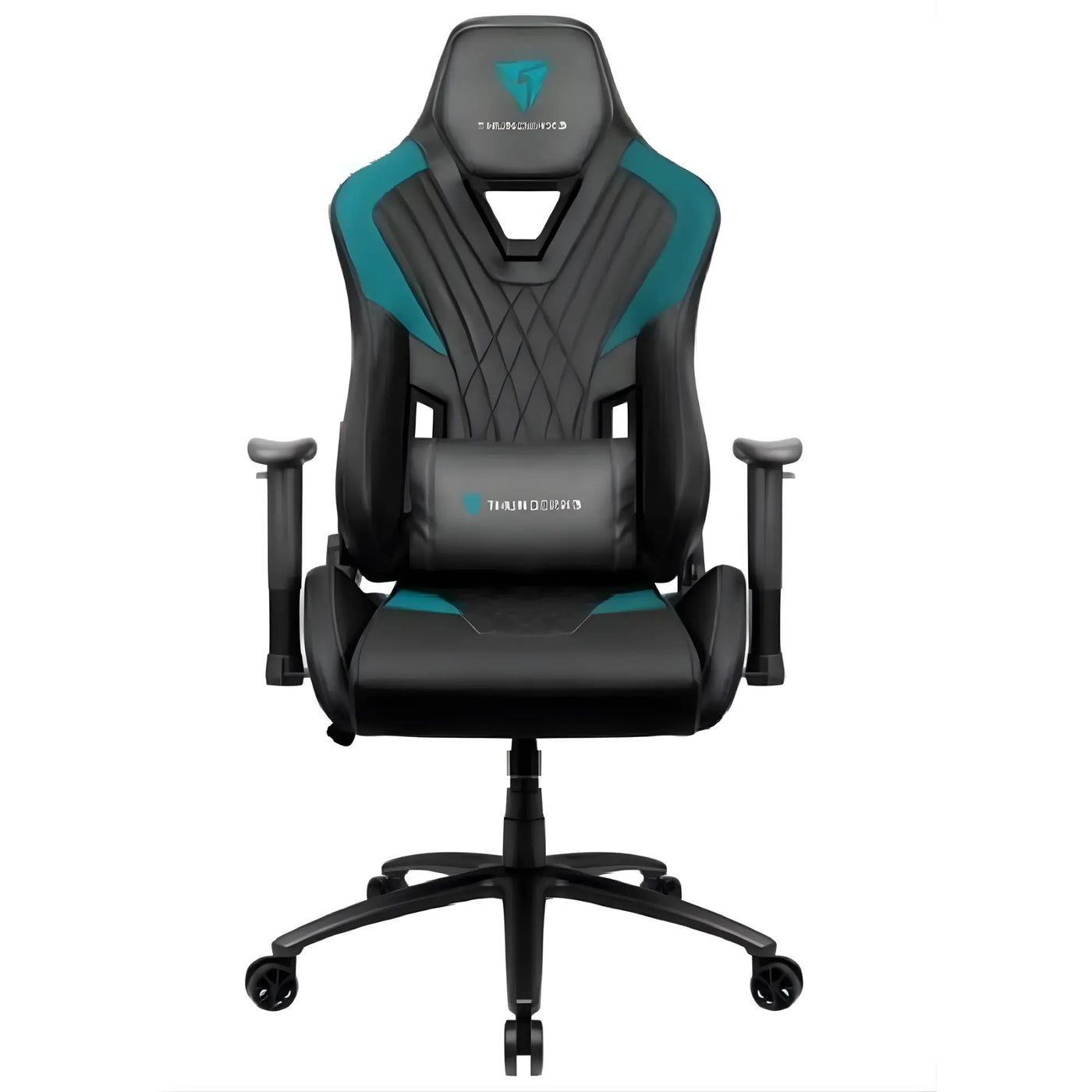 Fauteuil gamer ThunderX3 DC3 Air noir et bleu, ThunderX sur appui-tête