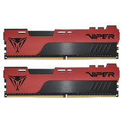 Kit Patriot Viper RAM 32 Go DDR4 3600 MHz rouge et noir angulaire