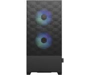 Fractal Design Pop Air RGB noir texturé avec 2 ventilateurs circulaires RGB avant