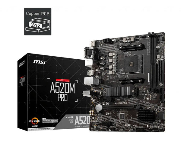 GIGABYTE MSI A520M PRO (AM4)