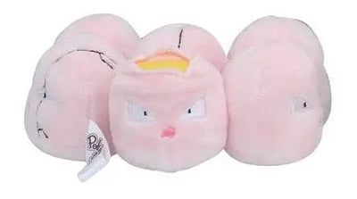 Peluche Pokémon Noeunoeuf rose 15 cm en coton doux avec visage brodé