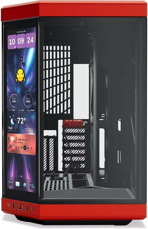 HYTE Y70 TOUCH INFINITE RED image 2