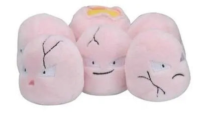 Peluche Pokémon Noeunoeuf rose coton doux 15 cm trois visages