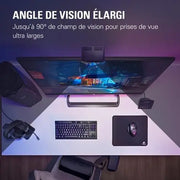 Elgato Facecam Pro webcam 4K 60FPS moniteur noir élancé rétroéclairage RGB