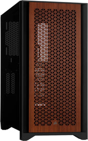 Boîtier Corsair 4000D Airflow Teak Black en vue avant