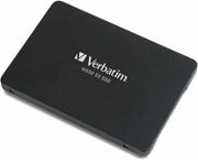 Disque SSD Verbatim VI550 S3 128Go noir mat avec logo blanc