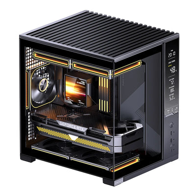 Boîtier PC Jonsbo D34 Noir - Mini Tour Micro-ATX