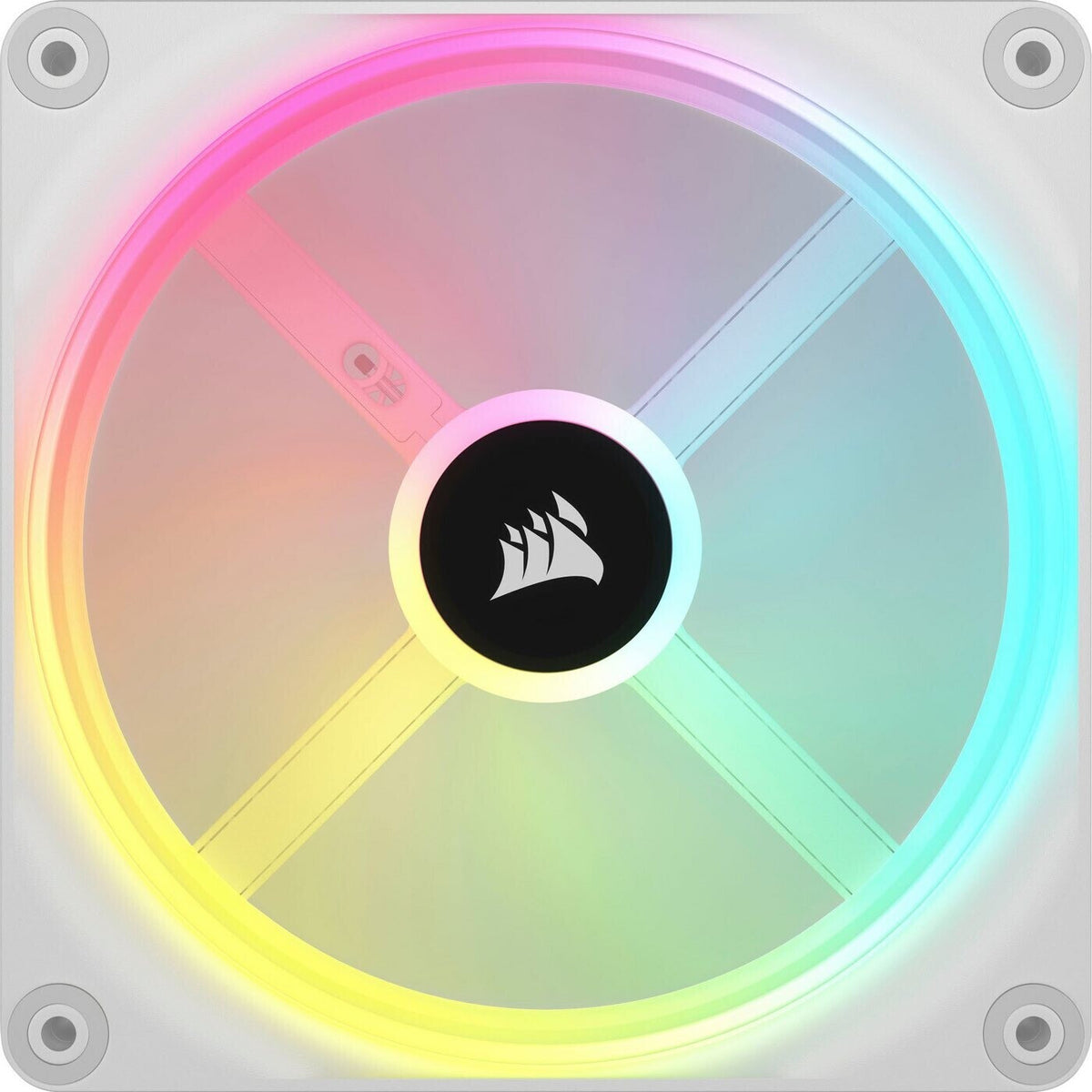 Lot de 2x Corsair RS RGB - 14cm - BLANC image 2