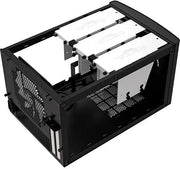Boîtier PC Fractal Design Node 304 Noir à design fractal noir avec panneaux mesh blancs