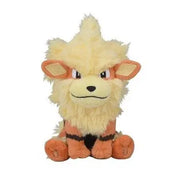 Peluche Pokémon Arcanin Vulpix coton doux 14 cm fluffy crème orange
