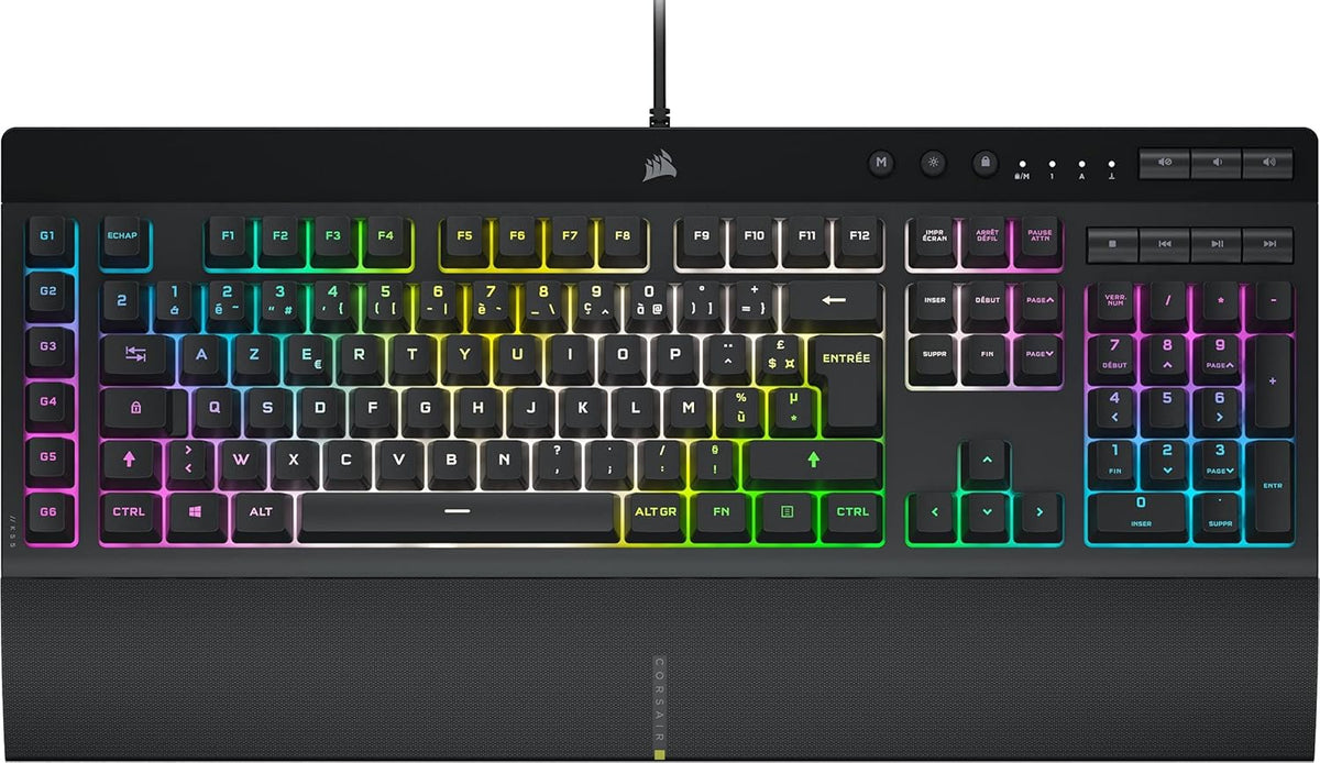 Corsair K55 RGB PRO XT - Clavier Membrane - iCue image 0
