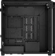 Arrière du boîtier Corsair 9000D RGB Airflow NOIR noir mat à maillage perforé