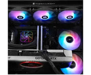 Ventilateur Thermalright Aqua Elite 360 ARGB Noir, noir et argent, RGB multicolore