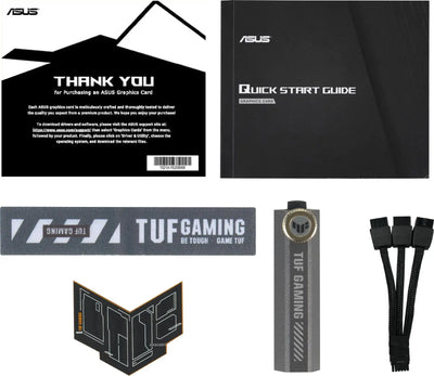 Carte graphique ASUS TUF RTX 5070 Ti OC 16 Go noire et grise élégante
