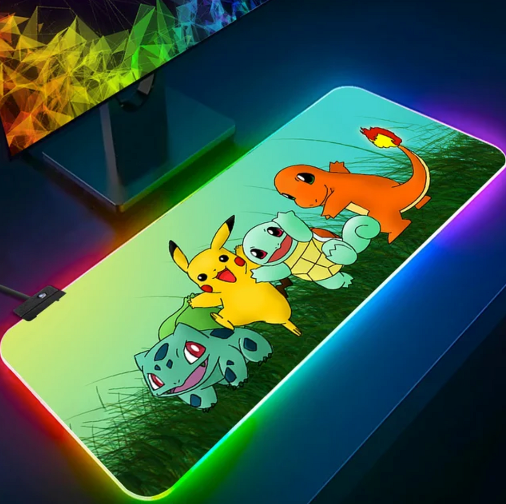 Tapis de Souris Gaming RGB - Pokemon - 01 image 0