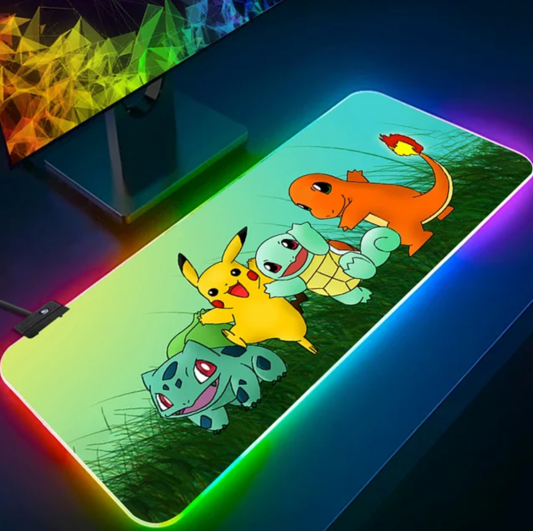 Tapis de Souris Gaming RGB - Pokemon - 01 image 0
