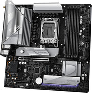 Carte mère ASRock B860M LiveMixer WiFi avec dissipateurs argentés