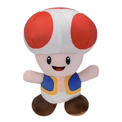 Peluche Toad Rouge - Super Mario Bros - 16 cm