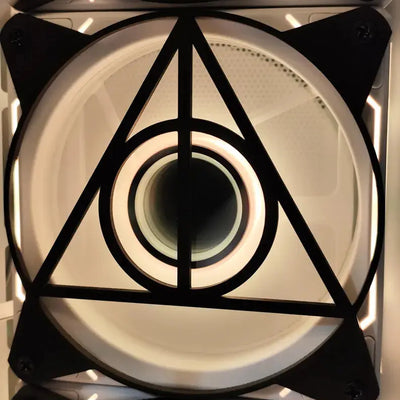 Grille Ventilateur Reliques de la Mort – 120mm / 140mm