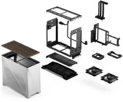 Fractal Design Era 2 Silver : boîtier PC métallique argenté à panneau mesh