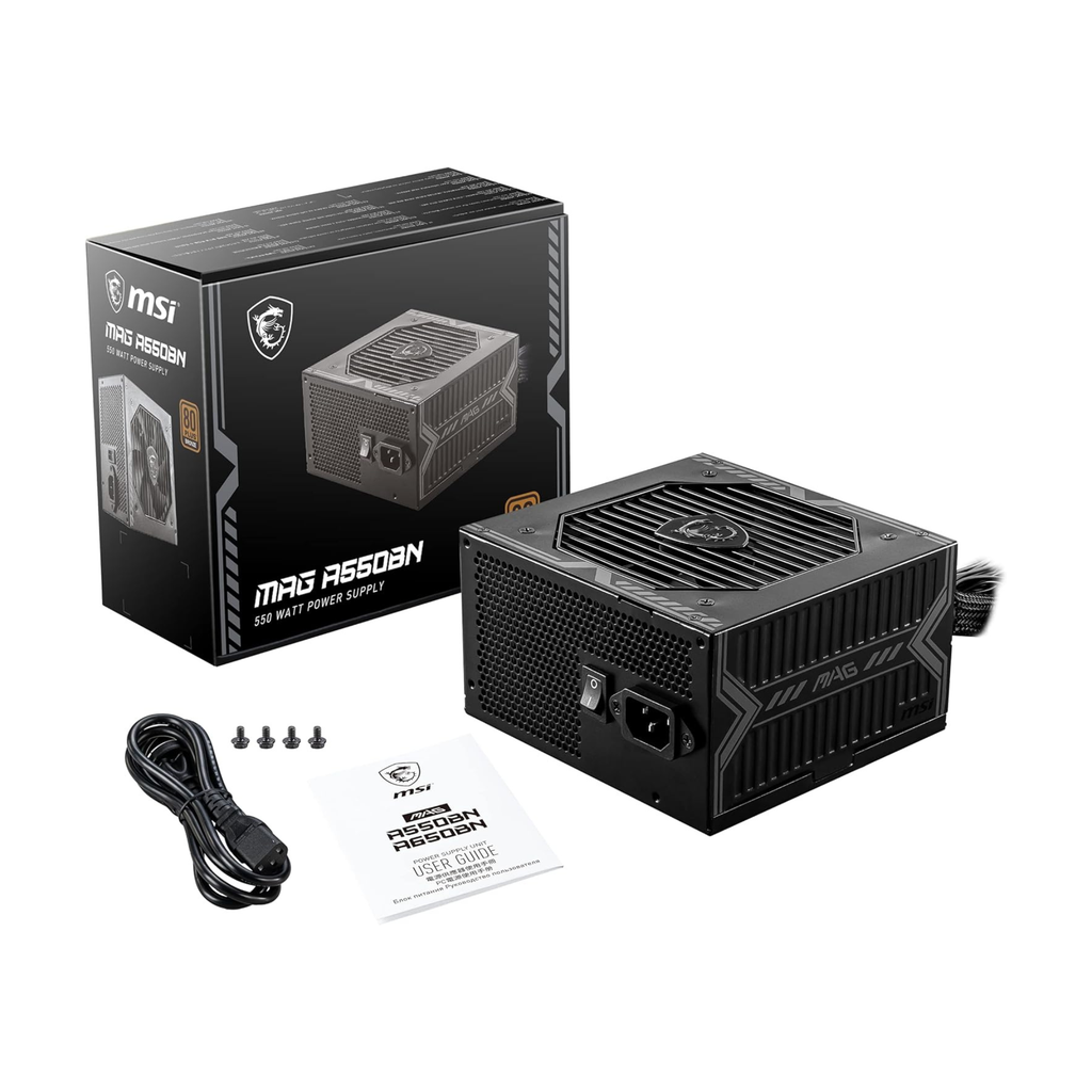 Alimentation MSI MAG A550BN