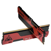 Kit barrettes RAM Patriot Viper 32 Go DDR4 3600 MHz rouge et noir viper