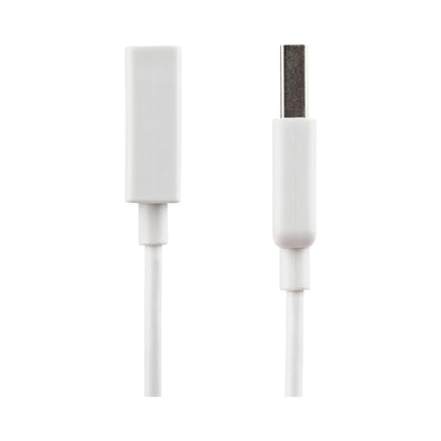 Rallonge USB femelle vers mâle 1m blanche USB-C Lightning élégante