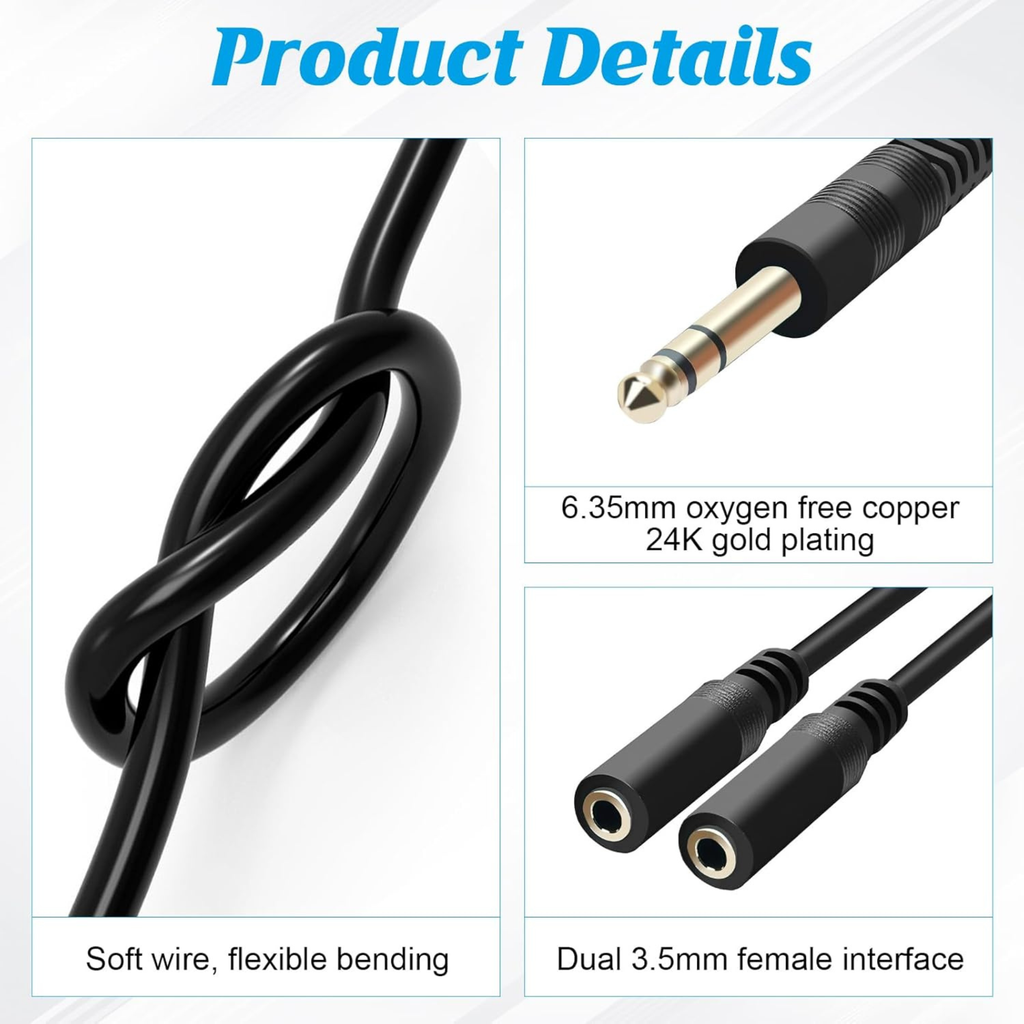 Doubleur Jack 3,5 mm