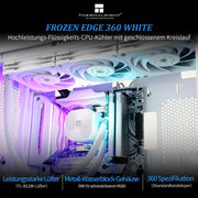 Refroidisseur liquide Thermalright Frozen Edge 360 White avec 3 ventilateurs RGB