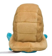 Chapeau en peluche tan matelassé avec accents bleus tissu Peluche Pokemon Amonita 15 cm