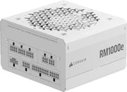 Alimentation Corsair RM1000e 2025 blanc avec connecteurs multiples