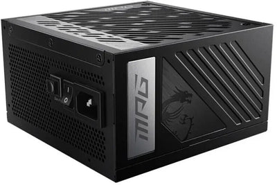 Alimentation MSI MPG A850G PCIE5 850W noire ATX avec logo dragon