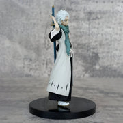 Figurine Bleach Tôshirô Hitsugaya 21 cm, cheveux argentés, épée bleue