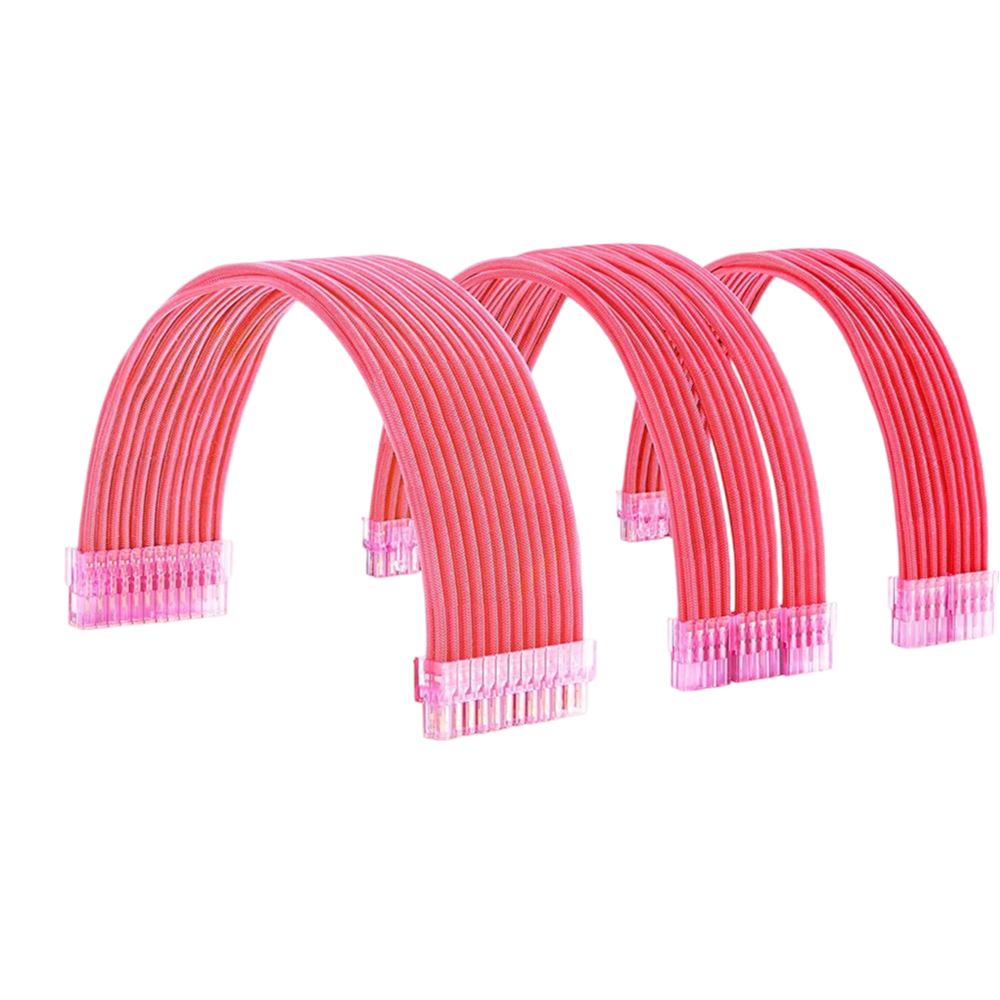 Cables Rallonges Rose / pour Alimentation/PSU - ATX/EPS/PCI-E image 0