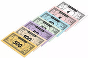 Billets Monopoly Friends Édition Française aux couleurs pastel vives