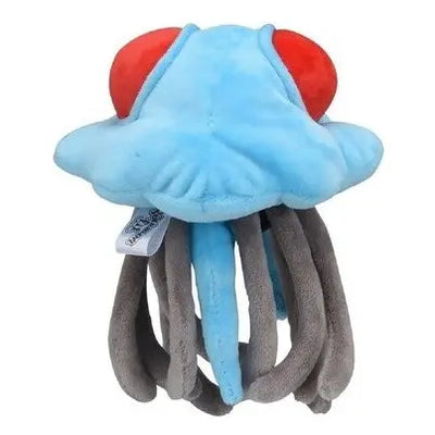 Peluche Pokémon Tentacruel bleu et rouge coton doux 20 cm