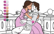 Robe rose Disney Princess Livres enchantés Wii, corsage ajusté et jupe évasée en dentelle