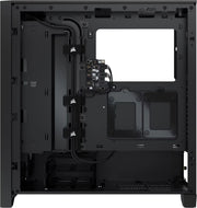 Boîtier PC Corsair iCUE 4000X RGB NOIR noir au design minimaliste avec gestion câbles intégrée