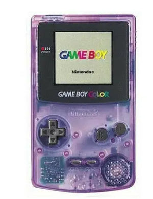 Console Game Boy Color Violet Transparent