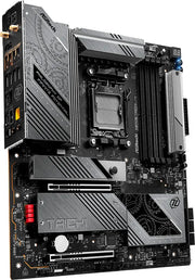 Carte mère ASRock X870E Taichi Lite AM5 au design noir argenté élégant